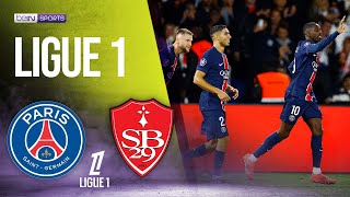 PSG vs Stade Brest  LIGUE 1 HIGHLIGHTS  091424  beIN SPORTS USA [upl. by Aihsyak]