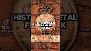 Historic Metal Fire Mark Plates firemark history didyouknow [upl. by Attenna964]