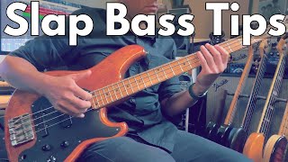 Slap Bass Technique Guide 7 funky exercises [upl. by Enomes]