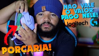 NÃO COMPRE ESSA PORCARIA HEADSET LOGITECH G733 1 ANO DE USO [upl. by Sethi]