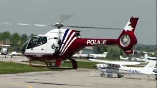 York Regional Police EC120 air taxi and dep [upl. by Cain]