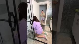 Toilet me mobile ger diya🤣funnyshorts [upl. by Blunk]