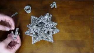 Tutorial Compound of Five Tetrahedra Zen Magnets [upl. by Namijneb645]