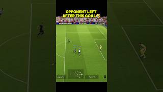 Opponent left💀 efootball efootball25 pes shortsfeed funny [upl. by Nnadroj]