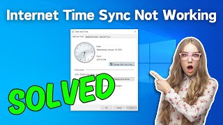 Internet Time Sync Not Working In Windows 1011 Fix  Time Synchronization Failed Problem Easily [upl. by Armanda]