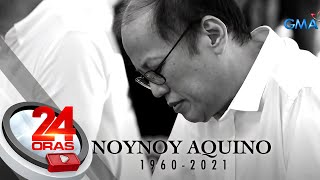 ExPresident Benigno Aquino III dies  24 Oras [upl. by Alinna]