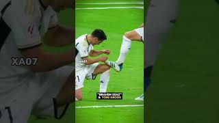 Iconic LaLiga Celebration In Football History 🥶☠️ shorts ronaldo messi shortsvideo [upl. by Nnylimaj]