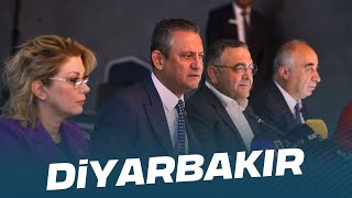 CHP GENEL BAŞKANI ÖZGÜR ÖZEL DİYARBAKIRDA 23102024 [upl. by Iorgos]