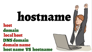 What is Host Local Host Host Name Hostname Domain FQDN DNS domain and Domain Name  TechTerms [upl. by Kcirednek517]