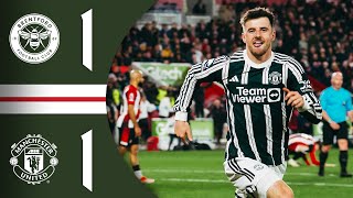 Mason Mount’s First United Goal  Brentford 11 Man Utd  Match Recap [upl. by Ddej931]