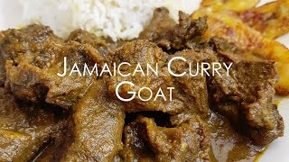 JAMAICAN CURRY GOAT • Malaika Malz [upl. by Ariajay]