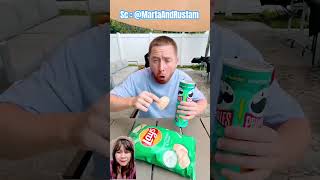 SAUS KERIPIK NYA‼️MartaAndRustam  funny comedy challenge [upl. by Madid]