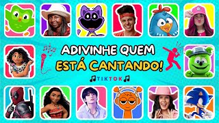 🔊Adivinhe Quem Está CANTANDO 🎤🎵💃  TIKTOK  DESAFIO MUSICAL 3 [upl. by Vorster]