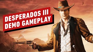 Desperados 3 Demo Gameplay [upl. by Emmie]