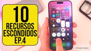 10 recursos escondidos no iPhone  Episódio 4 [upl. by Gnilrad441]