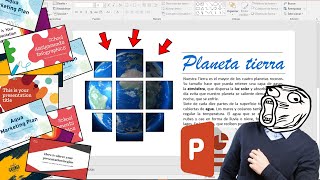 Crear una Portada Creativa y Elegante para Power Point 📝 [upl. by Naut444]