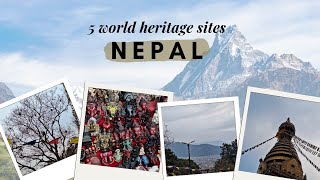 Jewels of Nepal Discovering the Magnificent Five World Heritage Sites [upl. by Gilder663]