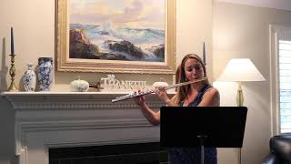 Godard Suite for Flute and Piano Op 116 II Idylle Amanda Blaikie [upl. by Sheepshanks]