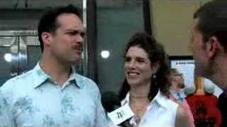 FUNNY Diedrich Bader Interview [upl. by Eiramalegna130]