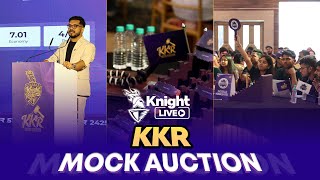 KKR Mock Auction Fans Build Their Ultimate KKR Team  KnightLIVE  TATA IPL 2025 [upl. by Christalle]