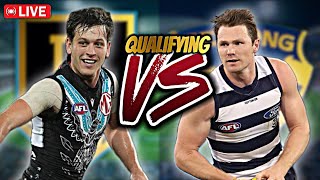 AFL  Port Adelaide Power vs Geelong Cats Qualifying Final [upl. by Noirda]