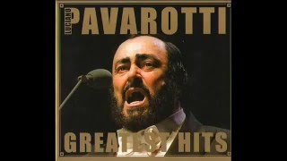 Luciano Pavarotti Santa Lucia with lyrics YouTube [upl. by Ennayelhsa387]