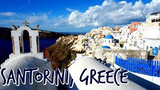 Santorini Greece  PERFECT One Day Excursion and Tour [upl. by Annairda]