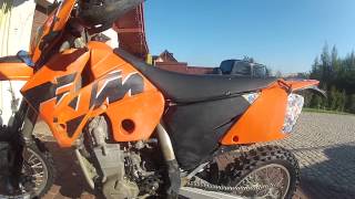 ktm 450 exc 2005 r [upl. by Delanty709]