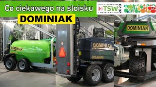 Opryskiwacz DOMINIAK  nowa beczka 3000 l komputer kolumna kosiarka  Targi TSW 2023 [upl. by Alekat544]