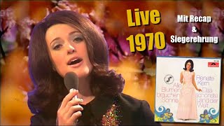 Renate Kern  Alle Blumen brauchen Sonne  Live 1970 [upl. by Etnovert]