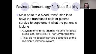 BloodBank Lecture1 2020 [upl. by Yila]