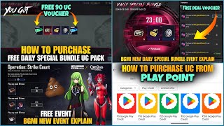 🔥Free Uc Trick  Bgmi New Daily Special Bundle Event Explain  Free Code Guess Event Explain Bgmi [upl. by Birkle416]