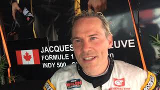 Jacques Villeneuve postrace interview [upl. by Varin421]