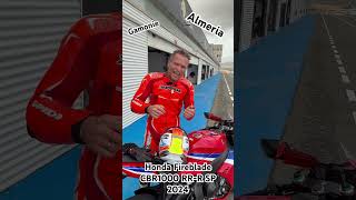 Honda CBR 1000 RRR SP 2024 gamoniewybierajakonie almeriacircuit [upl. by Samuele]