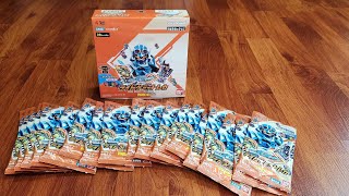 Kamen rider Gotchard Ride Chemy Trading card phase  01 仮面ライダーガッチャードKyodaitoys unboxing [upl. by Kirima]