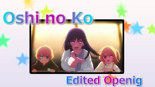 Oshi no Ko Opening song edited ver with ENG lyrics [upl. by Mahtal]