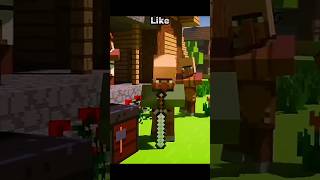 Minecraft vs Clash clashofclans gaming vs minecraft shorts [upl. by Annawyt]