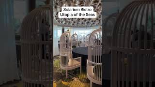 Solarium Bistro Walk Throughutopiaoftheseas royalcaribbean rccl cruise marvelousmousetravels [upl. by Daphna294]