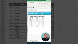 ATALHO 2 – Como usar a função CTRL  F1  Dicas de Excel shorts excel excelnapratica [upl. by Garrard]