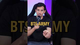 BTS New Member From India 😂🤣 shorts roast [upl. by Ardnaeed906]