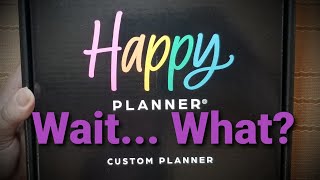 Happy Planner Custom Planner [upl. by Oel21]