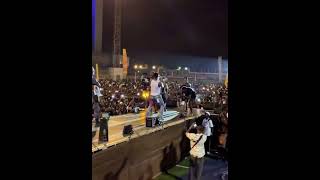 Stonebwoy and Adebayor performing together in Togo❤️🚀dancehall duet stonebwoy [upl. by Nnad]