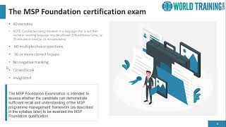 Introduction  MSP Foundation  Certifications  Project Management  AXELOS  1WorldTrainingcom [upl. by Saduj695]