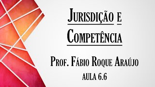 Jurisdição e Competência  Aula 66  Curso de Direito Processual Penal [upl. by Namaan]