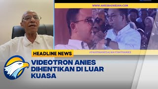 Videotron Anies Dihentikan di Luar Kuasa [upl. by Tsan]