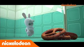 Les lapins crétins  Invasion  Les expériences scientifiques  Nickelodeon France [upl. by Bilek]