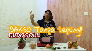 RESEP BAKSO TANPA TEPUNG PALING DINANTI  Witta Sylvia [upl. by Nyliret973]