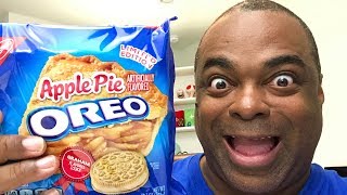 Apple Pie Oreo Cookies TASTE TEST [upl. by Ponzo234]