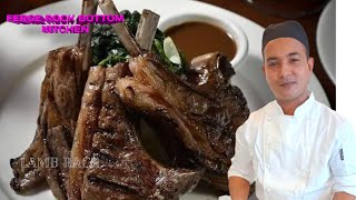 How to Grilled Lamb Rack  Lamb Rack [upl. by Milon]