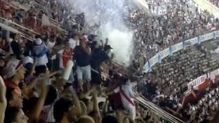 Hinchada de River vs Argentinos GOL INCLUIDO  Inicial 2013 [upl. by Kizzee]